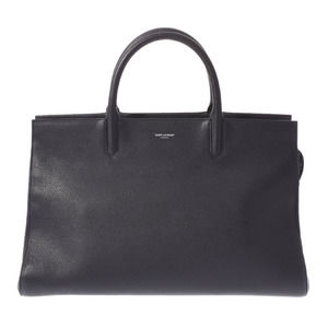 Saint Laurent Bag Gauche Handbag Black  Leather Cavalive YVES